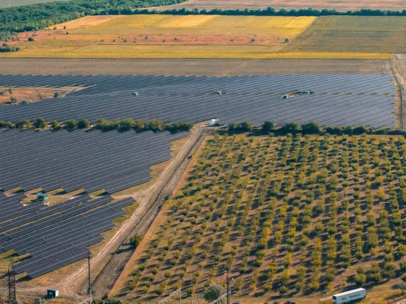 Sustainable farm agricultural solar and biomass setup