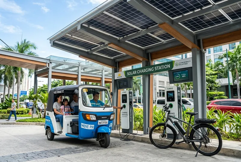 Smart solar EV wallbox and Level 2 AC charging pedestal