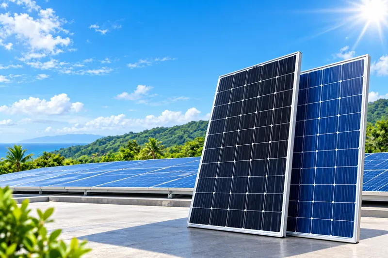 High-efficiency monocrystalline solar panels